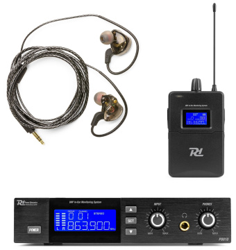 Power Dynamics PD810 In Ear Monitor System UHF