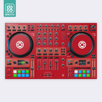 Doto Design Skin Kontrol S4 MK3 FULL COLORS Aurora Red