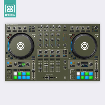 Doto Design Skin Kontrol S4 MK3 FULL COLORS Army Green