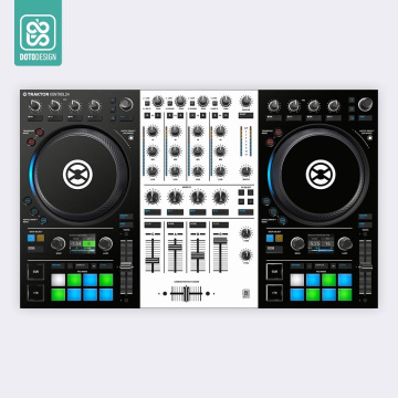 Doto Design Skin Kontrol S4 MK3 COLORS White