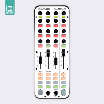Doto Design Skin Xone K2 FULL COLORS White