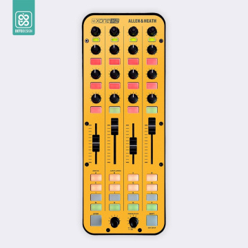 Doto Design Skin Xone K2 FULL COLORS Dark Yellow