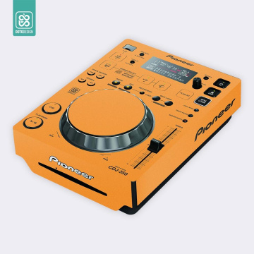 Doto Design Skin CDJ-350 FULL COLORS Sunset Orange