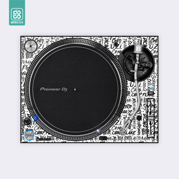 Doto Design Skin PLX-1000 SCRATCH STYLE White