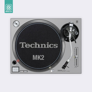 Doto Design Skin SL-1200 / 1210 MK2 FULL COLORS Nardo Grey