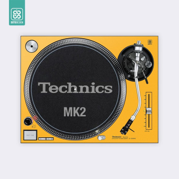 Doto Design Skin SL-1200 / 1210 MK2 FULL COLORS Dark Yellow