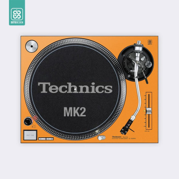 Doto Design Skin SL-1200 / 1210 MK2 FULL COLORS Sunset Orange
