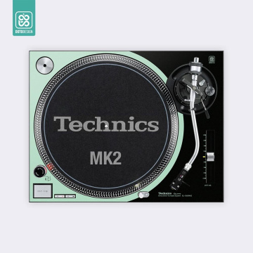 Doto Design Skin SL-1200 / 1210 MK2 COLORS DVS Aquamarine