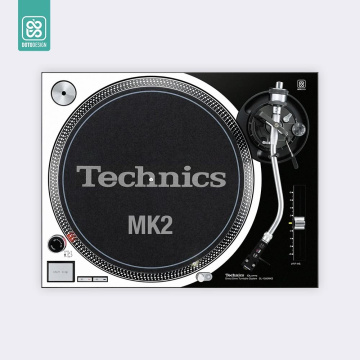 Doto Design Skin SL-1200 / 1210 MK2 COLORS DVS White