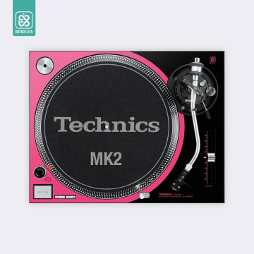 Doto Design Skin SL-1200 / 1210 MK2 COLORS DVS Pink