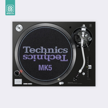 Doto Design Skin SL-1200 / 1210 MK5 DAY & NIGHT Black