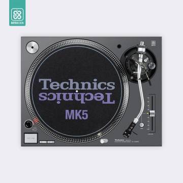 Doto Design Skin SL-1200 / 1210 MK5 FULL COLORS Graphite Grey