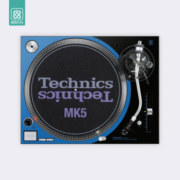 Doto Design Skin SL-1200 / 1210 MK5 COLORS DVS Blue