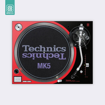 Doto Design Skin SL-1200 / 1210 MK5 COLORS DVS Red