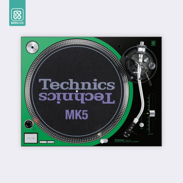 Doto Design Skin SL-1200 / 1210 MK5 COLORS DVS Green
