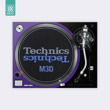 Doto Design Skin SL-1200 / 1210 M3D COLORS DVS Purple