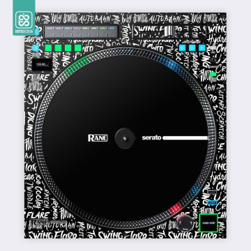 Doto Design Skin Twelve MK2 SCRATCH STYLE Black