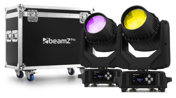 BeamZ Professional Nereid120W Outdoor Moving Head Beam 2ks v přepravním kufru
