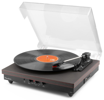 Audizio RP113B Gramofon s BT in/out, černý