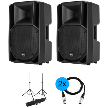 RCF ART 732-A MKIV Set reproboxů se stativy a kabely