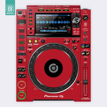 Doto Design Skin CDJ-2000 NXS2 FULL COLORS Aurora Red