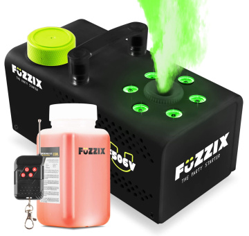Fuzzix F506V Set vertikálního výrobníku mlhy s LED podsvícením s náplní 250ml