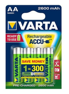 Varta 4x Dobíjecí Baterie 5716
