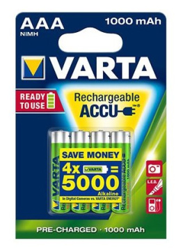 Varta 4x Dobíjecí Baterie 5703