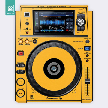 Doto Design Skin XDJ-1000 MK2 FULL COLORS Dark Yellow