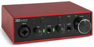 Power Dynamics PDX11 USB audio interface solo
