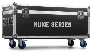 BeamZ Professional FLCNL04 Flightcase pro 4ks NUKE