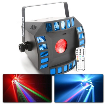 BeamZ Cube 4 II, 2x10W QCL+ 64 RGBAW LED, DMX
