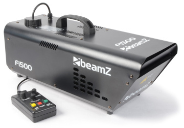 BeamZ F1500 Fazer výrobník mlhy s DMX a ovládáním s časovačem