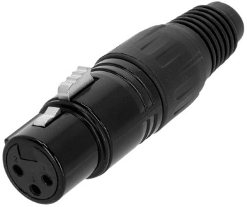 Adam Hall Connectors 4 STAR C XF3 BLK