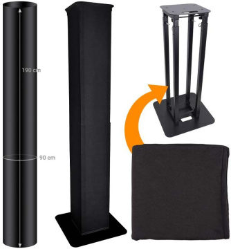 DNA Totem tower scrim BK