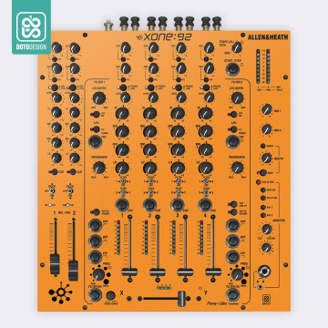 Doto Design Skin XONE 92 FULL COLORS Sunset Orange V.1
