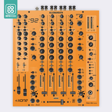Doto Design Skin XONE 92 FULL COLORS Sunset Orange V.2