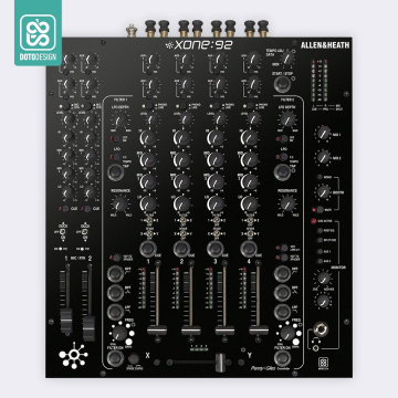 Doto Design Skin XONE 92 FULL COLORS Black V.1