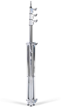 Avenger Baby Stand 40 Silver 400cm Steel Triple Riser