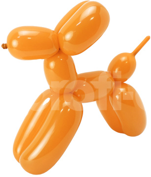 PartyDeco Modelovací pastelové balónky 130 cm s pumpičkou, mix