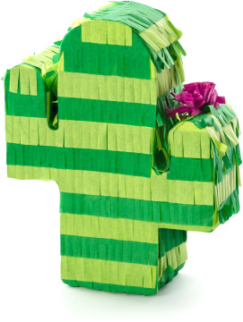 PartyDeco Pinata - Kaktus, 9,5x11,5x3,5cm