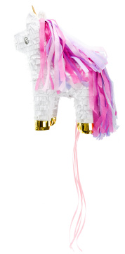 PartyDeco Pinata - Jednorožec, 24,5x34x9cm