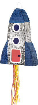 PartyDeco Pinata - Raketa, 45,5x69,5x14cm