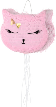 PartyDeco Pinata - Kočka, 35x27x9cm