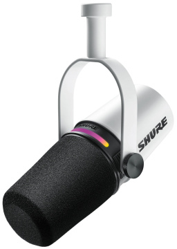 Shure MV7+ white