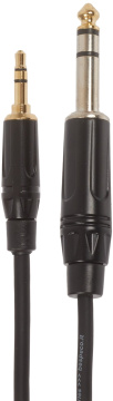 Bespeco ROCKIT Stereo Cable Jack 3,5 TRS - Jack TRS 1,5 m
