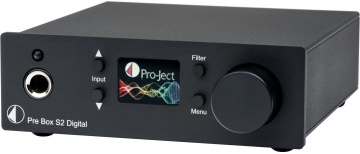 Pro-Ject Pre Box S2 black digital
