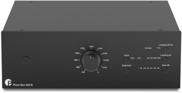 Pro-Ject Phono Box DS3 B - Plně symetrický gramofonový předzesilovač, černý