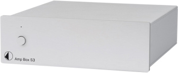 Pro-Ject Amp Box S3 silver - Miniaturní výkonový zesilovač, barva stříbrná