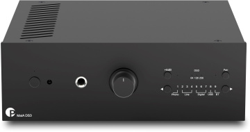 Pro-Ject MAIA DS3 black - Malý flexibilní zesilovač s bohatou konektivitou,černý
